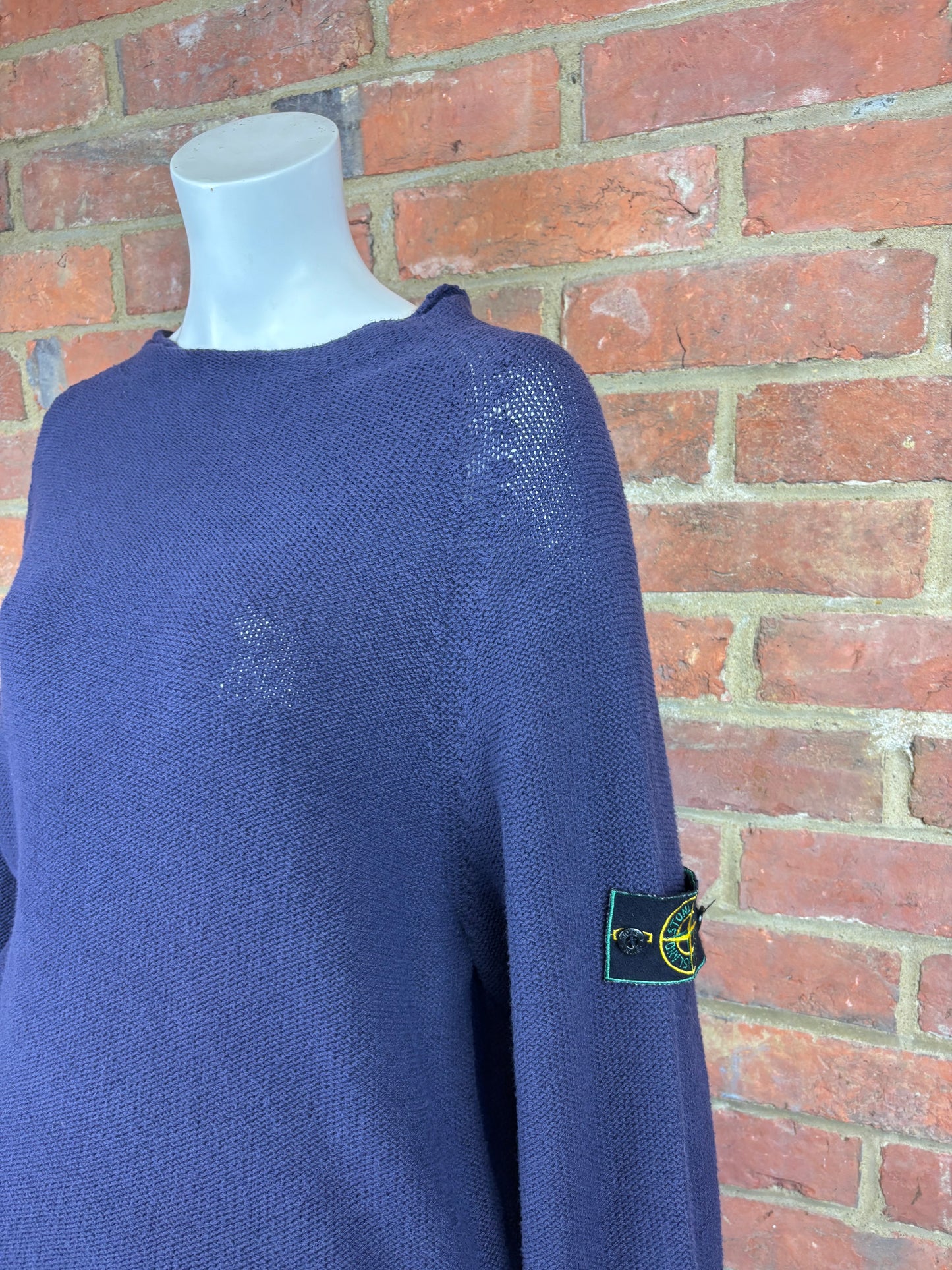 Stone Island navy knit