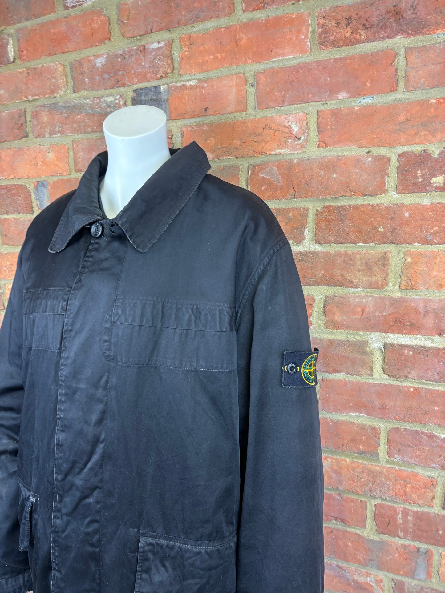 AW 2003 Stone Island Raso Gommato jacket