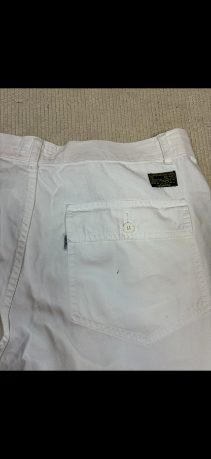 VALENTINO White Baggy Trousers