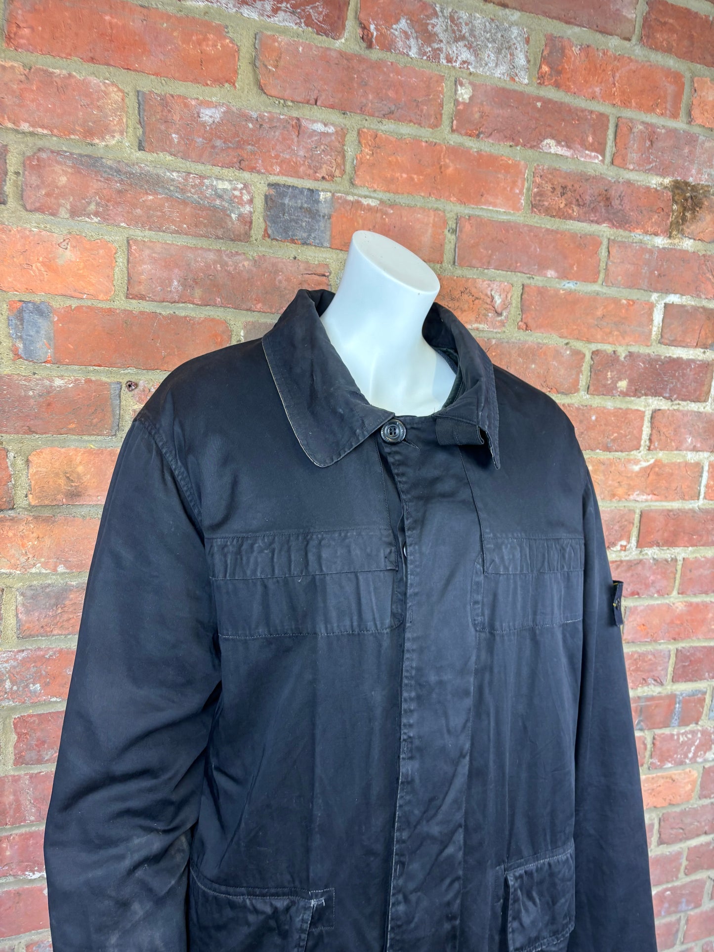 AW 2003 Stone Island Raso Gommato jacket