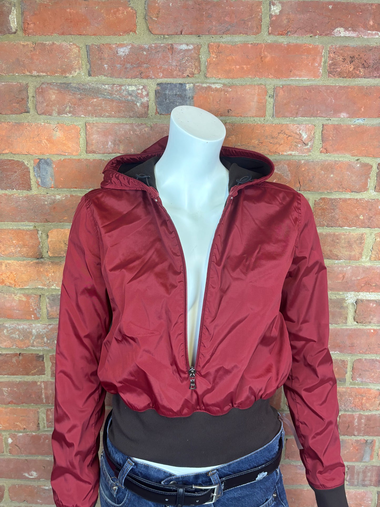 PRADA cropped shell Jacket